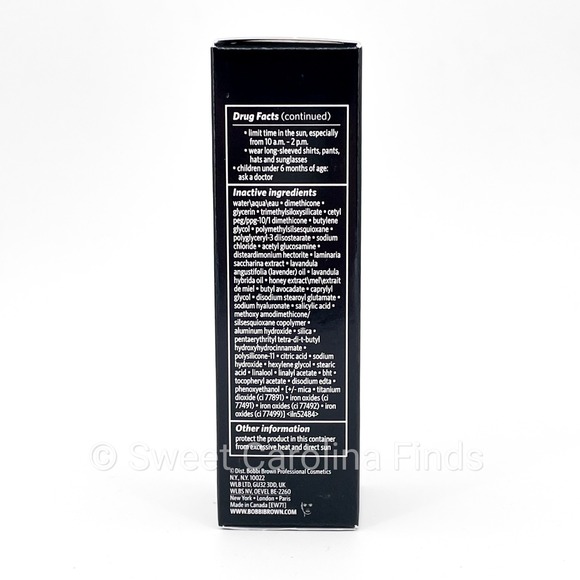 Bobbi Brown Weightless Skin Foundation SPF 15 W-036 Warm Sand 1 oz Full Size - Picture 4 of 5